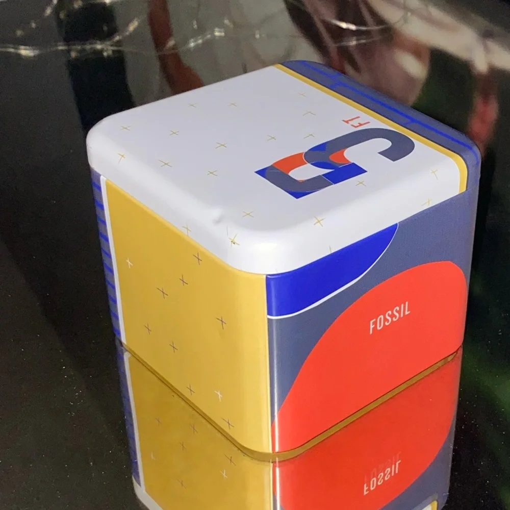 Fossil tin Box